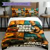 3pcs Duvet Cover Set (1*Duvet Cover + 2*Pillowcase, Without Core), Fast & Furious Print Bedding Set, Bedroom Decor, All‑Season, Birthday Gift