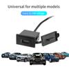 Мини-USB зарядное устройство 2,4 А 12 В для мотоцикла, авто, грузовика, квадроцикла, лодки, автомобиля, автобуса, водонепроницаемый адаптер питания, розетка для всех телефонов