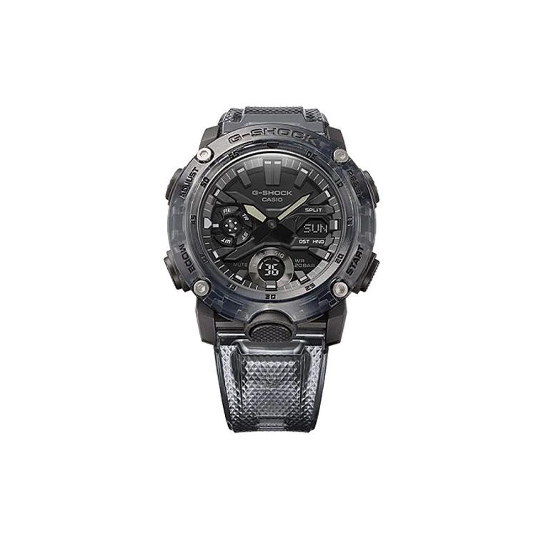 Casio G-Shock GA2000SKE-8AJF Черные часы GA-2000SKE-8AJF