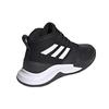 adidas Own The Game 2.0 Черно-белые мужские кроссовки Core-Black Cloud-White FY6007