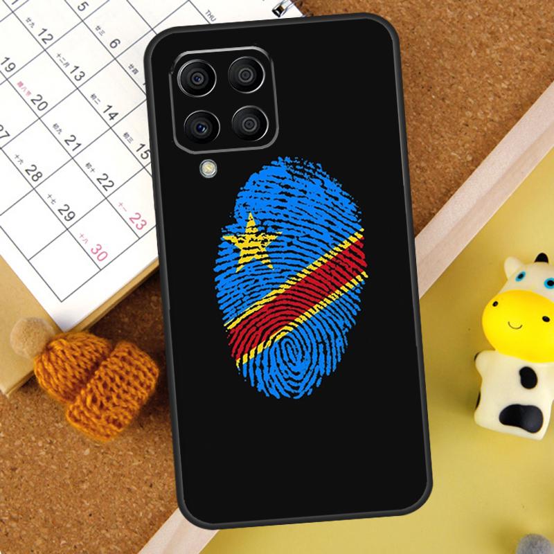 Флаг Демократической Республики Конго Чехол для Samsung Galaxy M31 M51 M21 M12 M32 M52 M20 M13 M23 M33 M53 M14 M34 M54 M30s