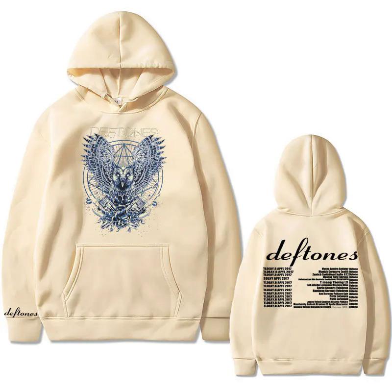 Deftones Diamond Eyes Owl Band Print Hoodie