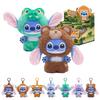 TOP TOY Серия Disney Stitch Мягкая виниловая плюшевая игрушка Коробка Гачапон Сюрприз Фигурка Пластиковая модель Премиум-игрушка из мягкого винила Подарок на день рождения Персонаж Disney
