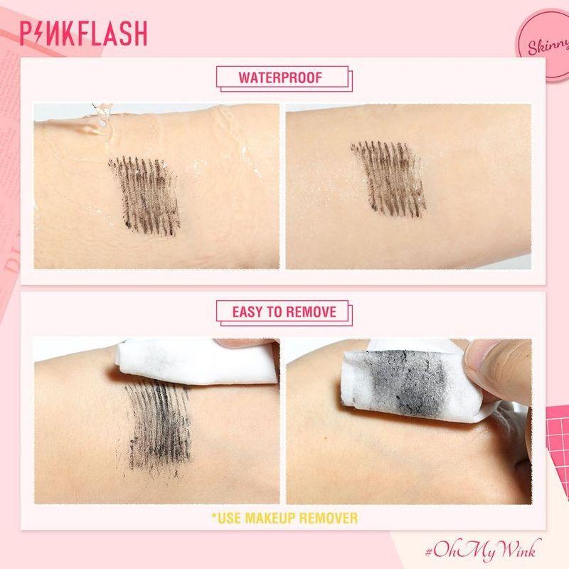 PINKFLASH - Тушь для ресниц удлиняющая с микрощеточкой