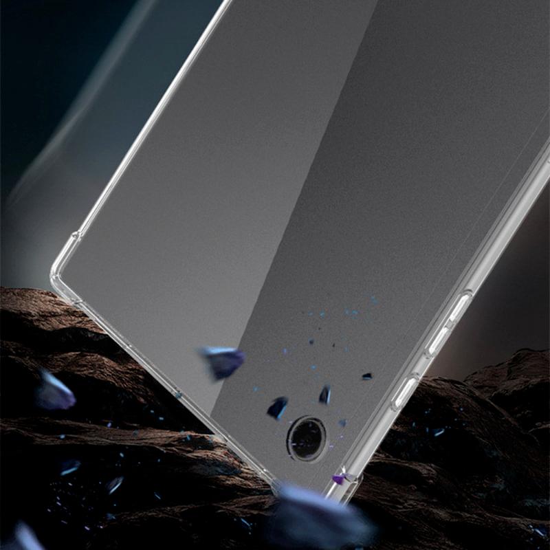 Прозрачный чехол для Samsung Galaxy Tab A8 10,5 дюймов SM-X200 X205 2022 2021, прозрачный чехол из ТПУ, ультратонкий защитный чехол