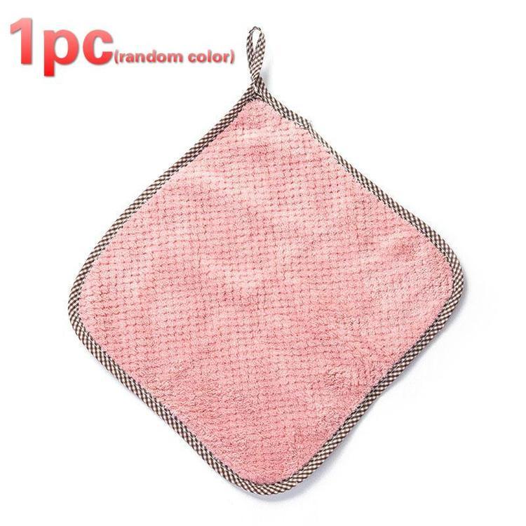 Домашняя чистая тряпка для мытья посуды Полотенце Водопоглощающие салфетки Обеззараживающее кухонное полотенце Кухонное полотенце