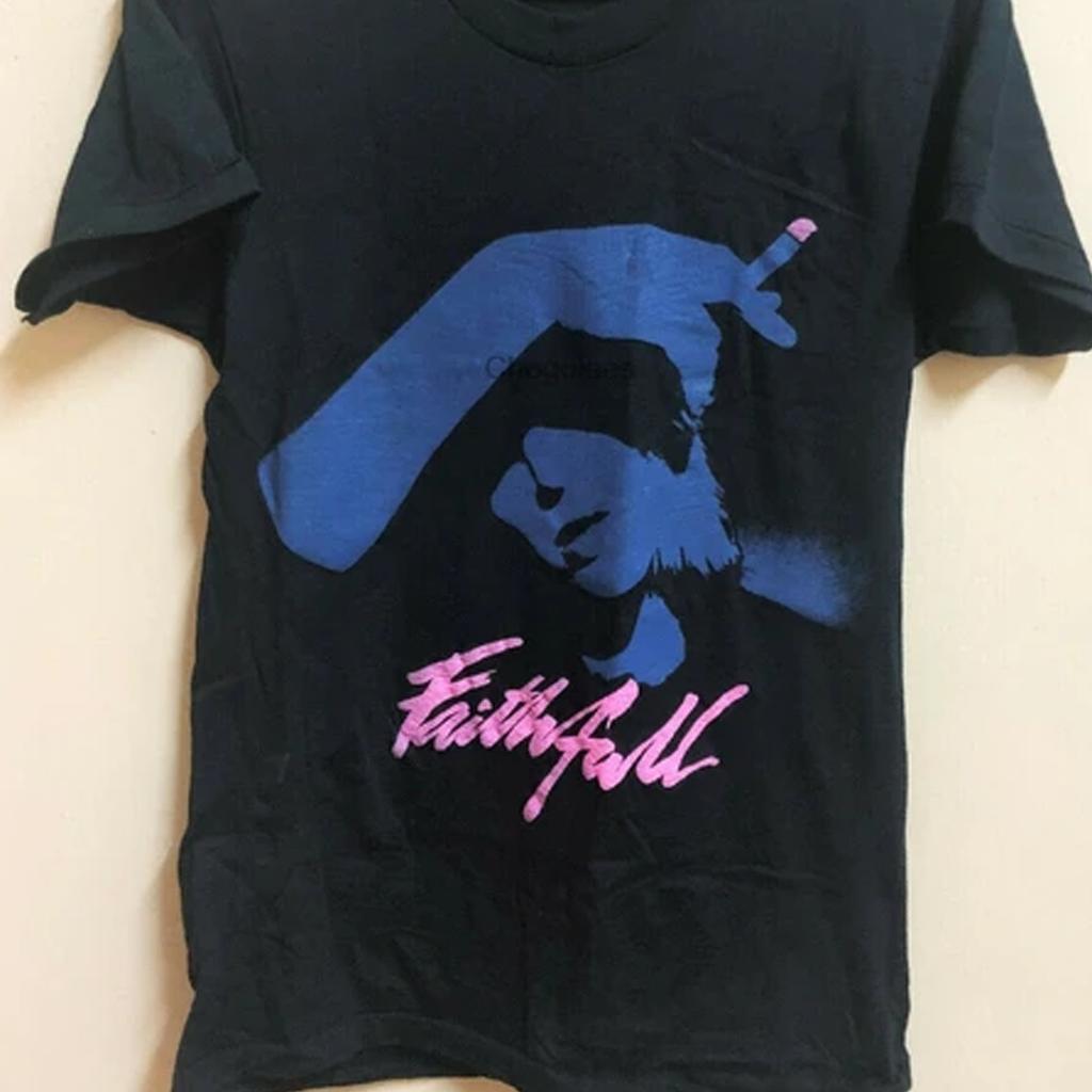 Marianne Faithfull smoking retro T-shirt black 1F720