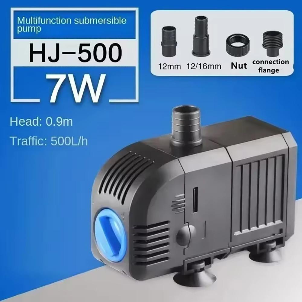 1 шт. Серия HJ Фонтанный насос 7-55 Вт Насос для фильтра аквариума Погружной водяной насос Рыбный пруд Аквариум