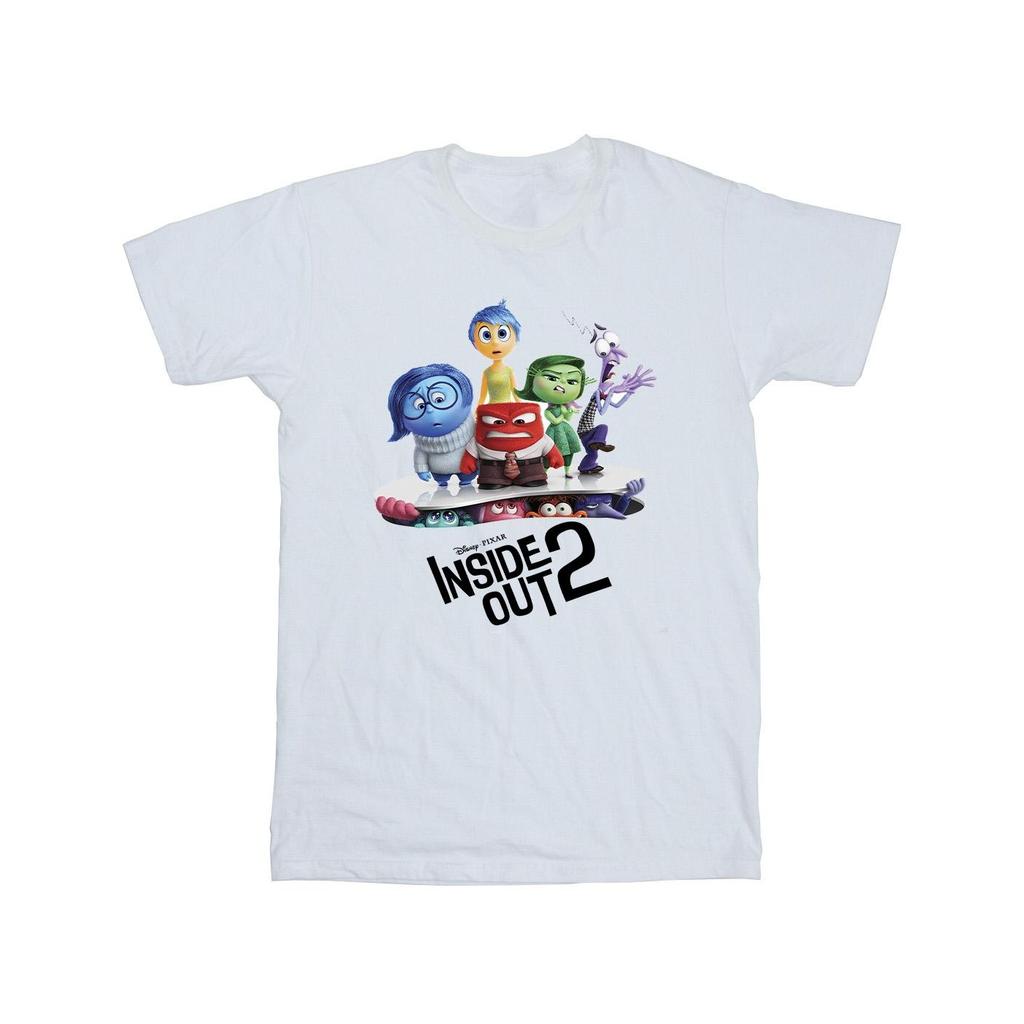 Inside Out 2 Mens Poster Cotton T-Shirt