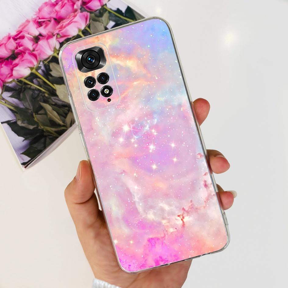 For Xiaomi Redmi Note 11 Case Note 11s Cover Popular Butterfly Dragon Soft Silicone Clear Case For Redmi Note 11S 5G Note11 Capa