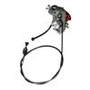 Motorcycle Carburetor Choke Cable Wire Harness 1300mm Line Compatible with PE TRX350 Dirt Pit Bike Motocross Accessories