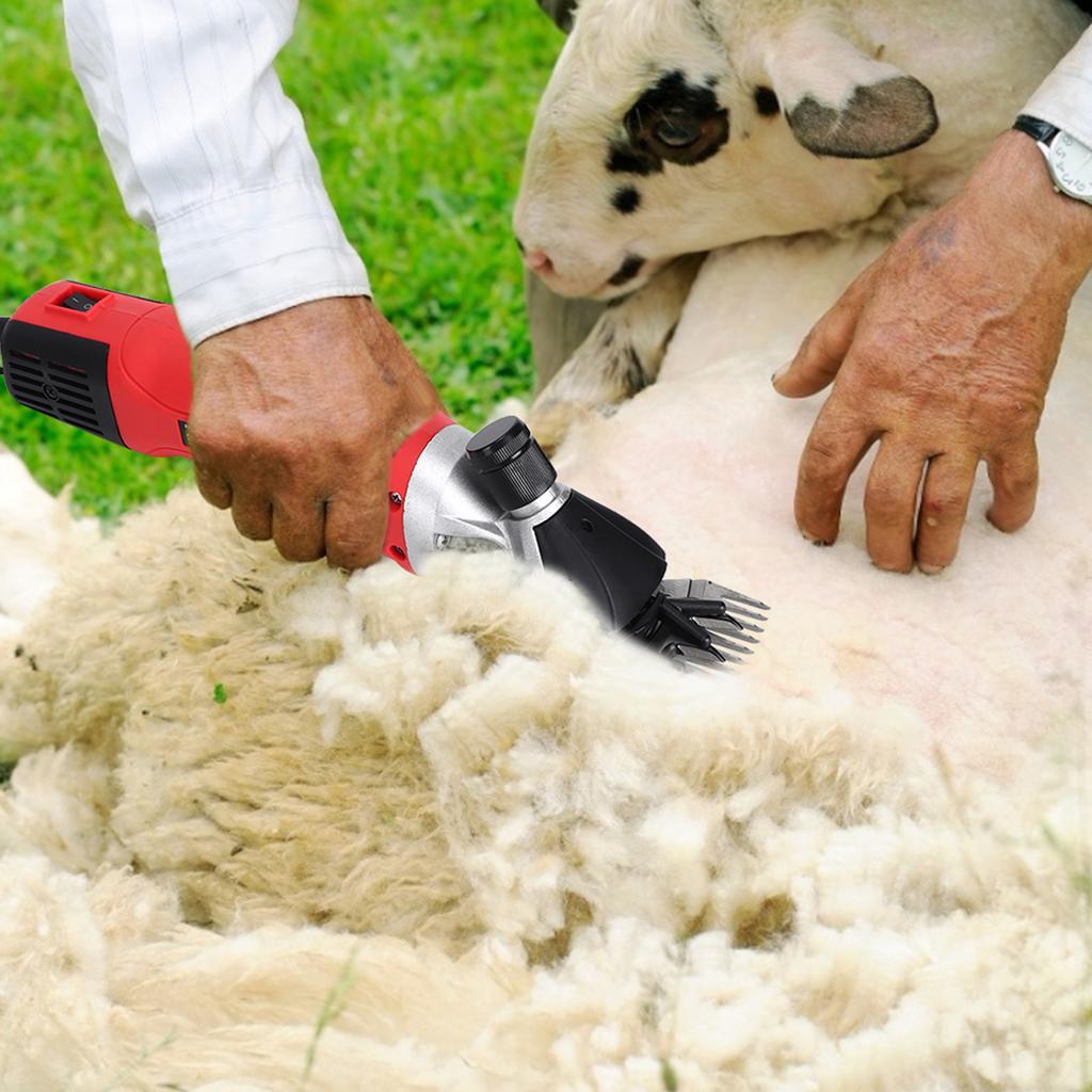 Professional Electric Farm Sheep Goat Shears Wool Shearing Blade Grooming Clipper