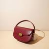 Niche Design Underarm Bag Retro Saddle Bag High-quality Leather One-shoulder Crossbody Bag