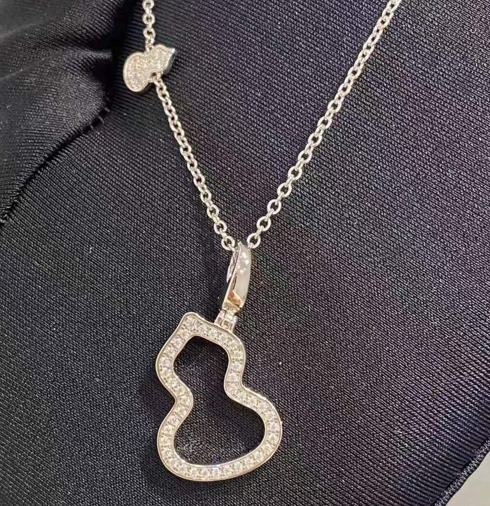 Позолоченное 18K Золотом Ожерелье Linjia в форме тыквы с кулоном из красного агата и белого перламутра для женщин