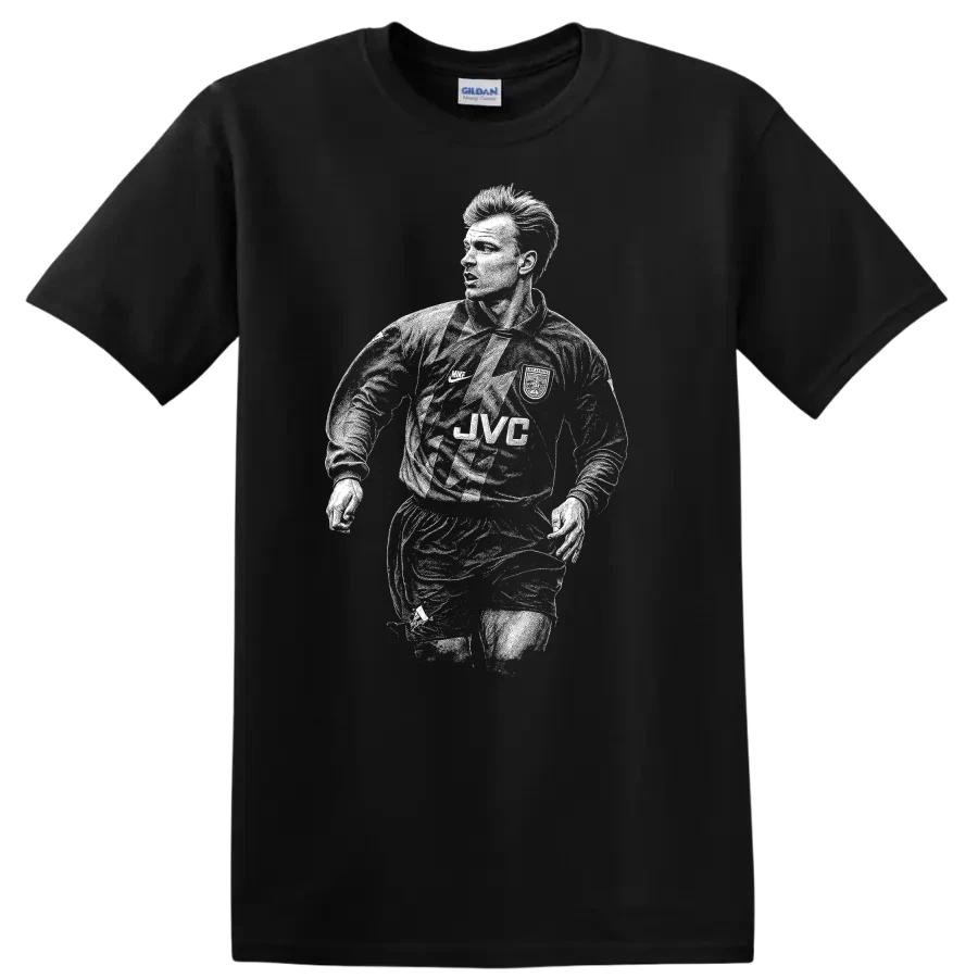 Athletic Vintage Soccer Player Graphic T Shirt Retro Sports Tee