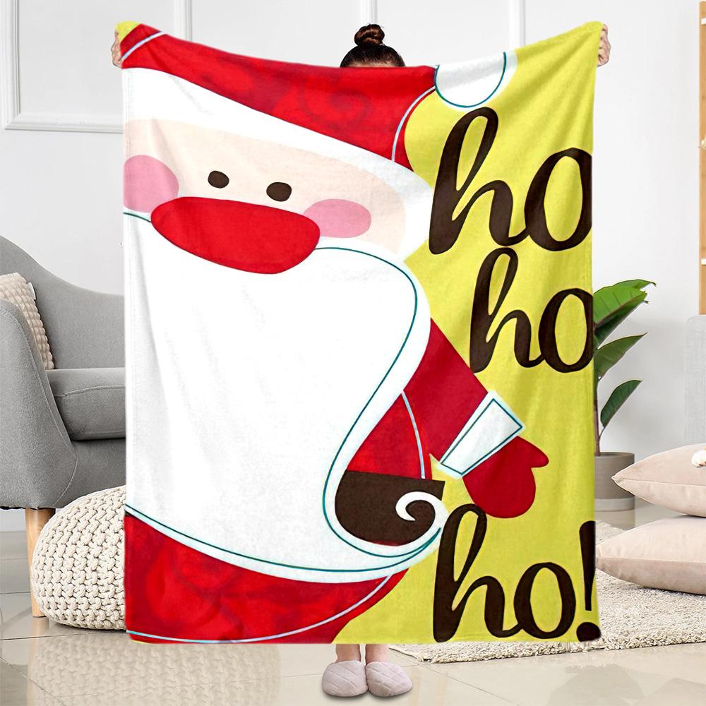 Christmas 58 Blanket Comfortable Suitable for Office Livingroom Picnics Four Seasons Multipurpose Warmthful Decor