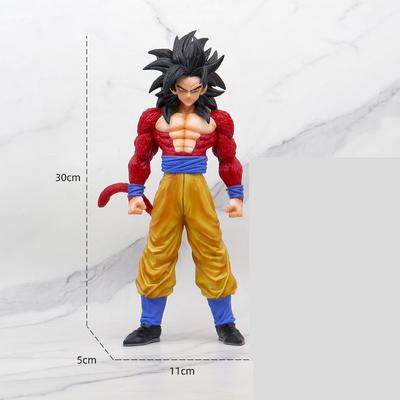 Аниме Dragon Ball GT Сон Гоку Супер Сайян 4 Веджета Встающая Фигурка Игрушка Подарок Коллекция ПВХ Большеразмерная Серия Моделей