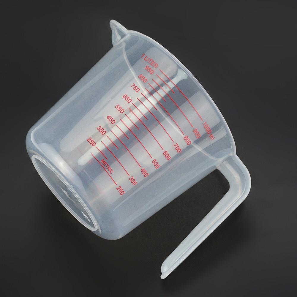 250/500/600/1000 мл пластиковый мерный стакан, кувшин, поверхность с носиком, кухонные принадлежности, качественная чашка с градуированным качеством Kitchen-40