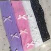 Breathable Children Rhinestone Fishnet Tights Colorful Sparkling Stockings  Fashion