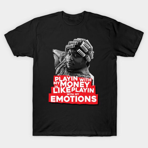 Asian Size Cotton Unisex Tshirt Print T-shirt Big Worm - Emotions T-shirt No-Cut Print Regular Fit