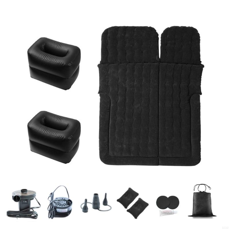 2025 Новая износостойкая складная кровать для кемпинга в автомобиле для внедорожников и грузовиков, двухкамерная конструкция, грузоподъемность 250 кг, водонепроницаемые ПВХ материалы