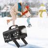 Snow Machine, Powerful 1500W, Handheld/Hanging Snow Maker, Wireless Remote Control, Snowflake Maker with 5L Fluid Tank, Snowflake Making Machine for
