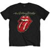 The Rolling Stones Distressed Tongue Rock Herren Unisex T-shirt