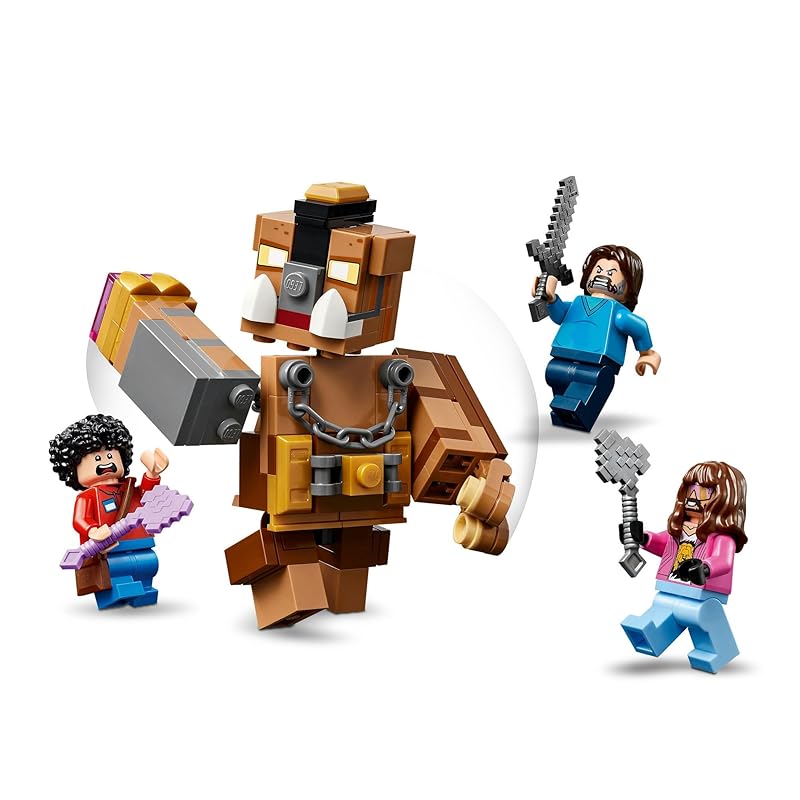 Lego minecraft особняк в стиле вестерн в лесу арена комната игрушки игрушка подарок на день рождения блок мальчик девочка ребенок 10 лет 11 лет 12 лет