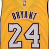 Adidas Kobe Bryant Lakers Jersey Men Tops Yellow A45978
