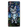 Чехол для телефона Samsung Galaxy M62 M52 M51 M32 M31 M22 M11 F62 F52 F42 F22 F12 Чехлы Кот Ван Гог Звездная ночь картина маслом