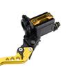 Motorcycle Brake Lever Left and Right Set of 2 22mm Hydraulic Brake Master Cylinder Clutch Lever Large Motorcycle General Purpose (Yellow)