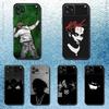 K-Ken C-Carson Чехол для телефона Teen X Для iPhone 17,16,15,14,13,12,11,Pro,Max,Plus,E,SE4,Air,Mini Черный Мягкий Funda