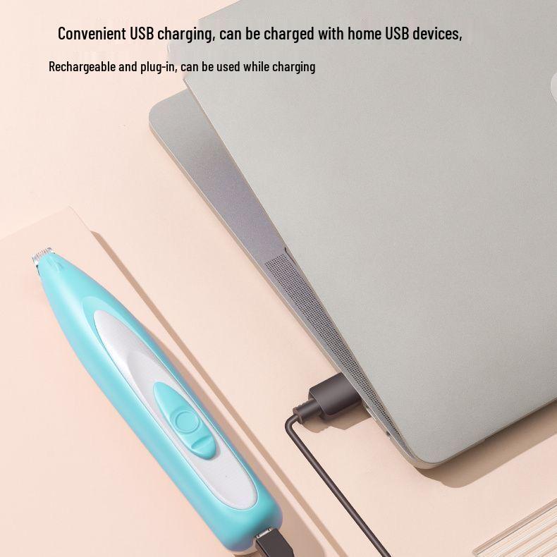 Светодиодный электрический триммер для ухода за домашними животными: Бритва и кусачки для ногтей с защитой от защемления для кошек и собак