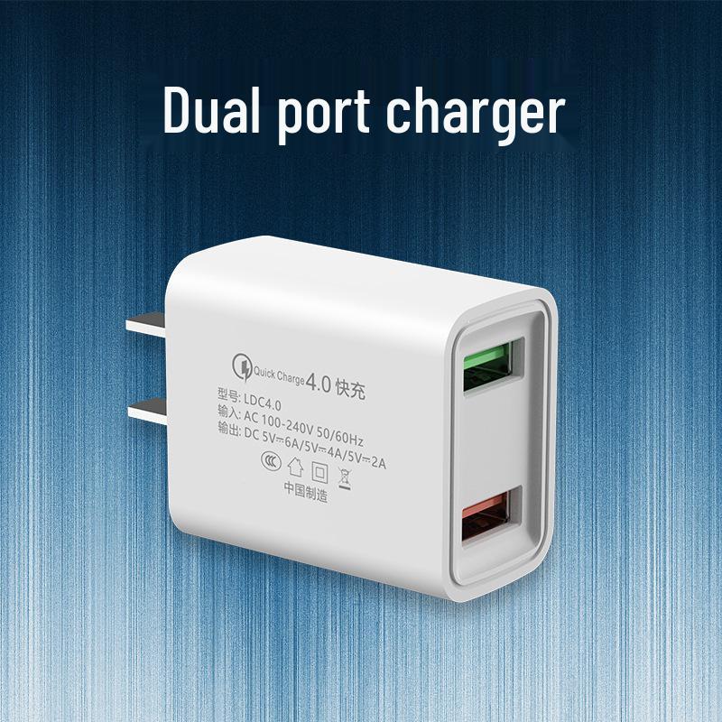 Универсальное USB-зарядное устройство с несколькими портами для быстрой зарядки Android-устройств - Совместимо с телефонами Huawei, Xiaomi, Vivo и OPPO