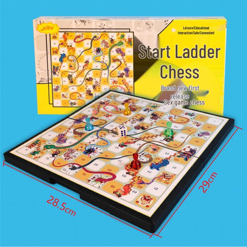 Магнитный шахматный набор «Все в одном»: Игра «Летающие шашки», Гомоку, Го, Сянцы, Доу Шоу Ци, Шашки, Военные шашки - Детская развивающая игрушка