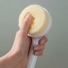 Щетка для ванны с длинной ручкой, мягкая щетина, скребок для ванны, бытовой съемный инструмент для душа, массаж спины, скребок для тела, аксессуары для ванной комнаты