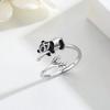 Adorable Animal Animal Open Ring Trendy Style Simple Design Animal Ring Creative Design Koala Design Open Ring Fashion Accessory