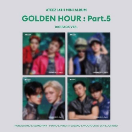 [Предзаказ] ATEEZ – GOLDEN HOUR : Часть 5 (Дигипак Вер. / БЛОК DIGIPACK ВЕР.)