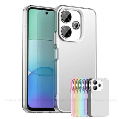 Для Poco M6 чехол чехол Poco M6 Capas цветной телефон бампер матовый ударопрочный прозрачный прозрачный Fundas Xiaomi Poco M6 M 6