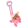 Pet Doll Stroller Toy Pretend Play Dog Large Push Cart Educational Toy for Boys Girls Children