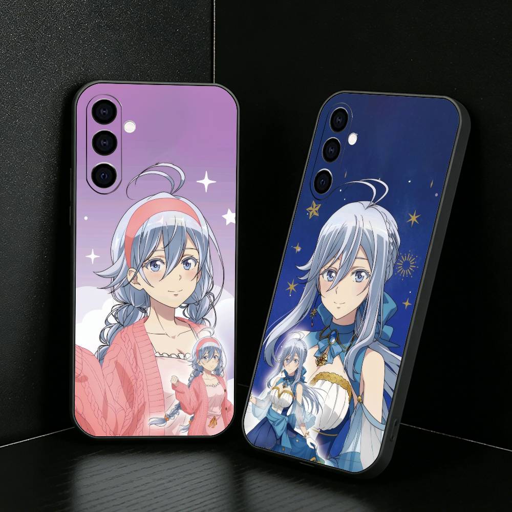 86-Eight Six Anime L-Lena Phone Case For Samsung Galaxy A73,A72,A71,A70,A52,A51 Others Soft Black Cover