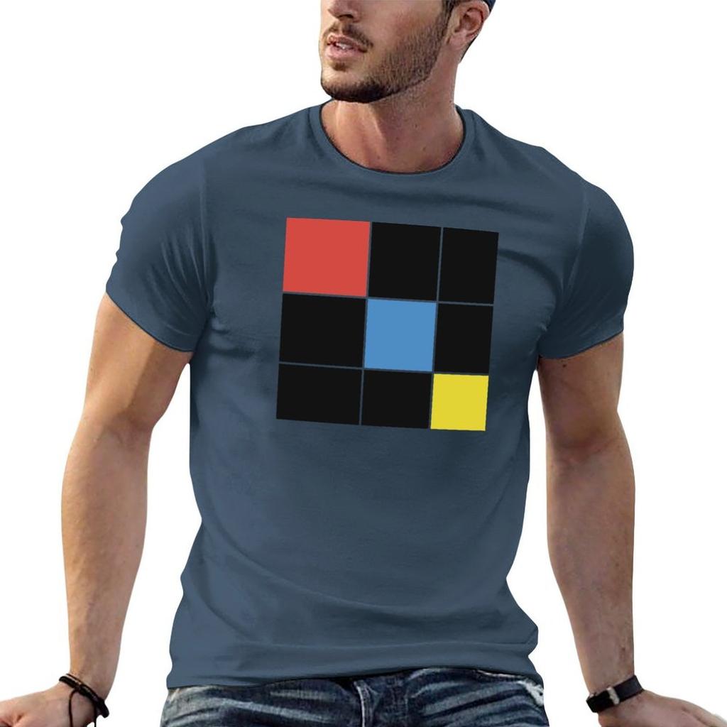 Trinomial Cube Tshirt Plus Size Outdoor Casual Top
