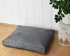 Mia Gray Quilted Pillow - 100 X 80 X 10