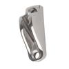 Silver Rope Line Clamp 316 Stainless Steel Rope Cam Cleat Boat Clam Cleat  Sailing Equipment