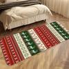 Christmas Theme Soft Carpet, Living Room Bedroom Home Decor Carpet Garden Lawn Carpet Kitchen Kids Bedroom Mat New Year Present