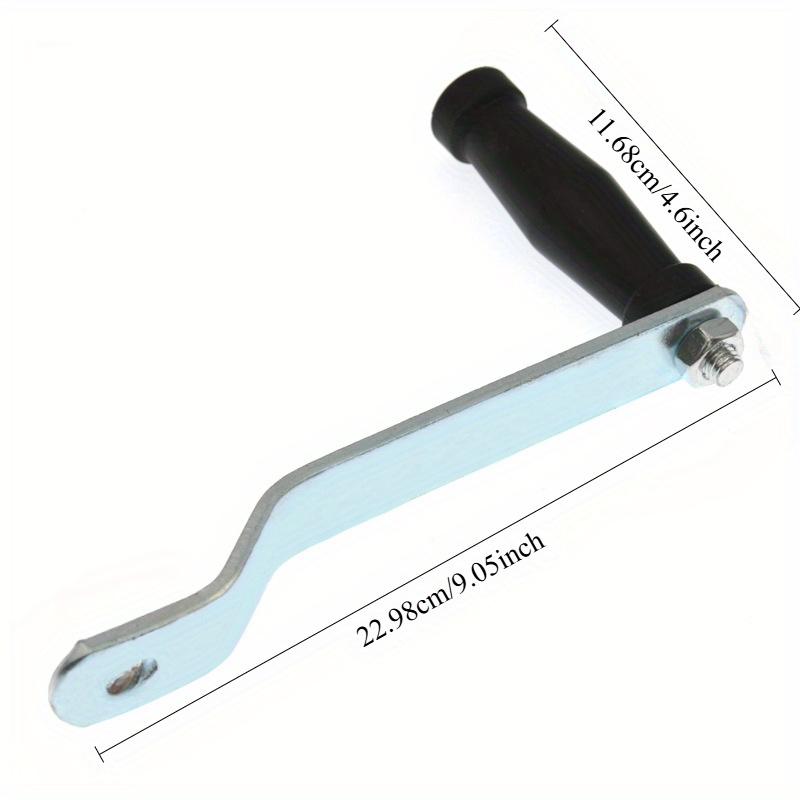 1Pc Marine Vehicle Trailer Hand Crank Winch Handle Small Crane Handle Rocker Arm Knob Trailer Machine Accessories Handle Grip