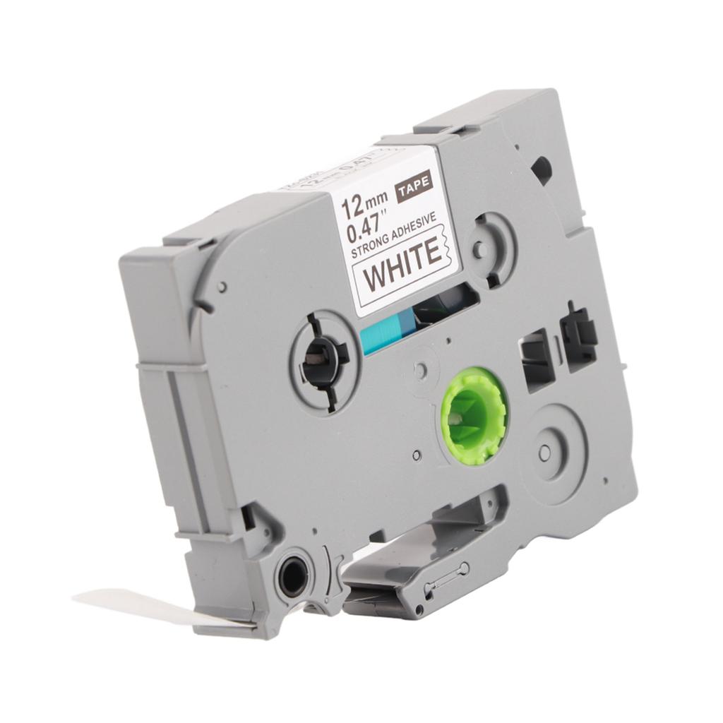 12мм 0,5дюйма Ламинированная лента для этикеток с сильным клеящим слоем TZ231 Китайский стандарт для Brother