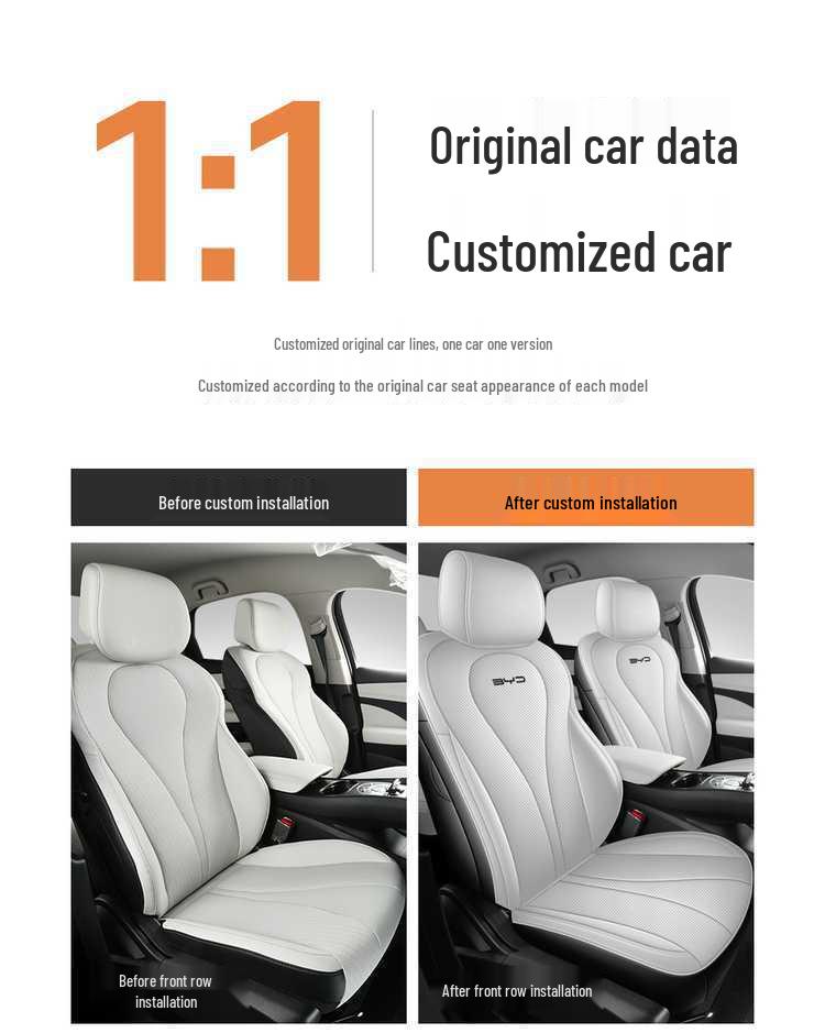 Всесезонный чехол на сиденье автомобиля BYD Seagull 05dmi 2026 года, полный охват