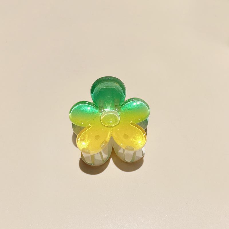 Plumeria Candy Color Fairy Hair Clip - Elegant Shark Clip Accessory