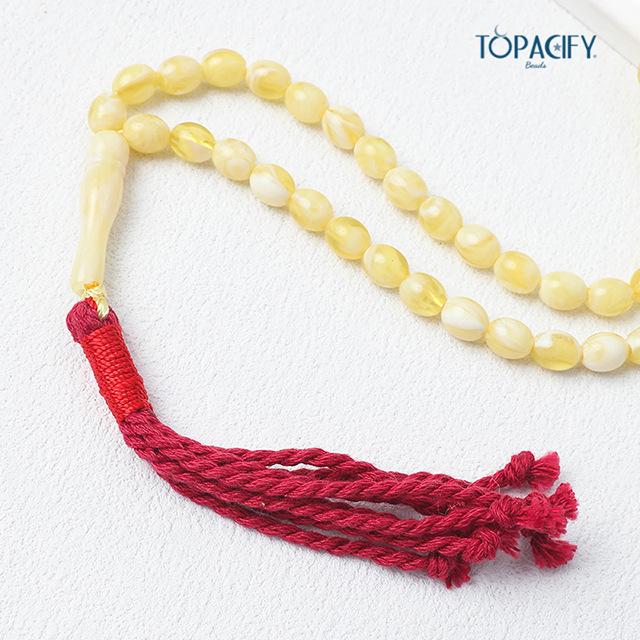 Палестина 45-бусинная ручная молитвенная розария - Исламские молитвенные бусины